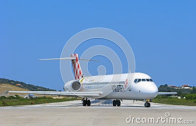 Volotea airlines, Boeing 717 Editorial Stock Photo